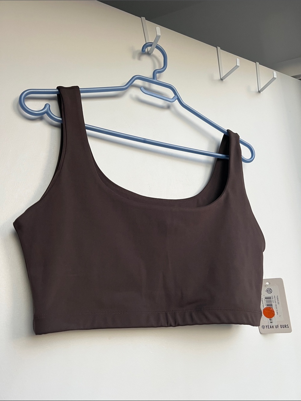 NWT Year of Ours Recycled Scoop Bra - Dark Oak